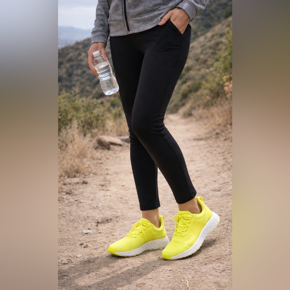 Aldo Bright Neon Yellow Athletic Sneakers